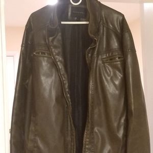A Sean john leather coat